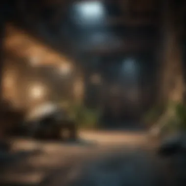 Concealed Hideout of the Lone Ninja Turtle Secret Lair Hidden in Shadows
