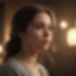 A serene scene from a Christian-based movie on Hulu