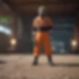 A pivotal moment showcasing Naruto's determination