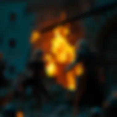 Conflict Scene in Seraph of the End An engaging scene depicting a crucial moment of conflict from the series.