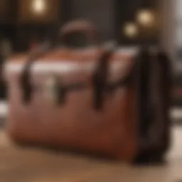Sophisticated Leather Briefcase