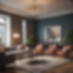 Sophisticated Office Lounge