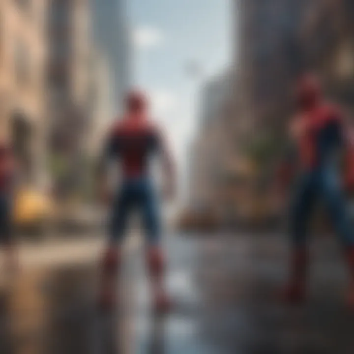 Spider-Man teaming up with other Marvel heroes