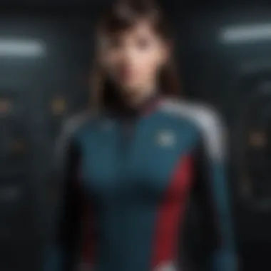 Innovative design of a Star Trek uniform costume