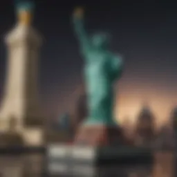 Statue of Liberty Lego Set on Amazon