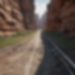 The intricate map of the Steel Ball Run race route