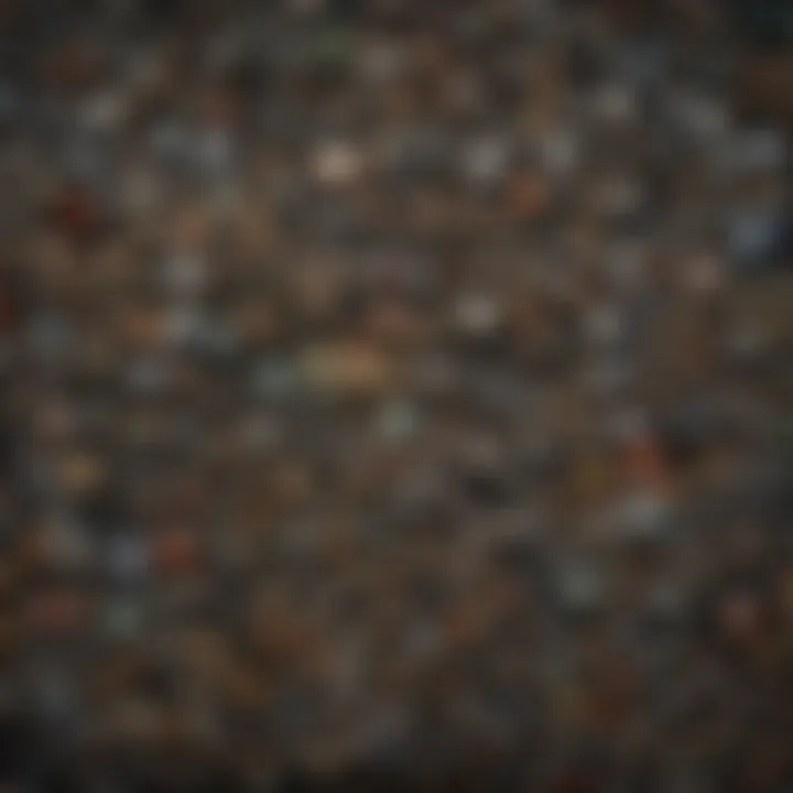 Streaming platforms logos mosaic Alt