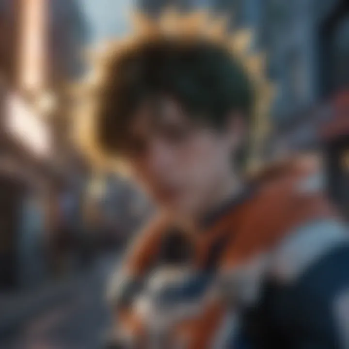 Striking visual effects in My Hero Academia Movie 3