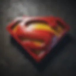 Powerful Abstract Superman Emblem