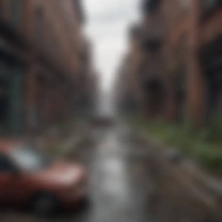 Symbolic representation of the decaying urban landscape in The Wire Season 2