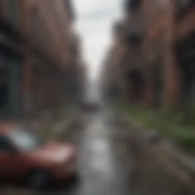 Urban decay as a thematic backdrop Symbolic representation of the decaying urban landscape in The Wire Season 2