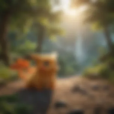 The Dawn of Pokémon Animation A vibrant depiction of the first Pokémon animation