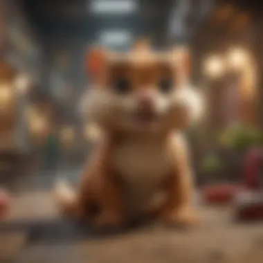 An engaging illustration showcasing Chipndale's role in gaming culture.