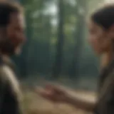 Dramatic scene from the final season depicting a key confrontation.