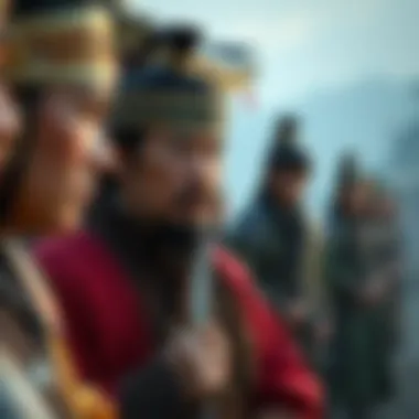 Cultural Representation through Key Characters Key characters representing diverse cultures