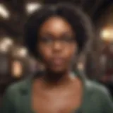 Dynamic illustration showcasing the unique style of a Black comic book artist