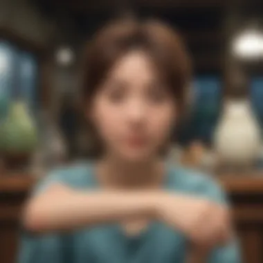 Beloved Characters in Ghibli's Universe A scene depicting iconic characters from Studio Ghibli