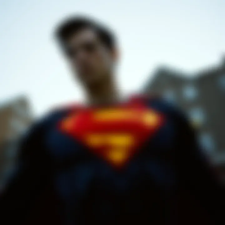 The Duality of Clark Kent Superman symbol juxtaposed with Clark Kent's daily life