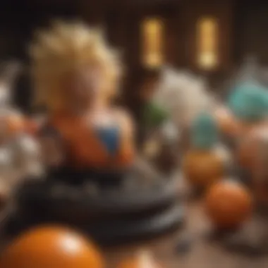 Diverse Dragon Ball Merchandise Collection A collection of Dragon Ball merchandise