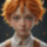 Cover art of The Promised Neverland showcasing main characters