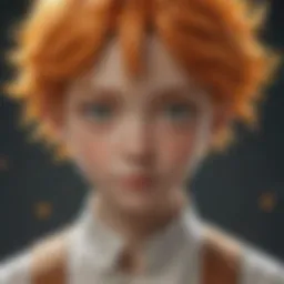 Cover art of The Promised Neverland showcasing main characters