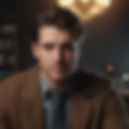 A psychological detective analyzing a complex case