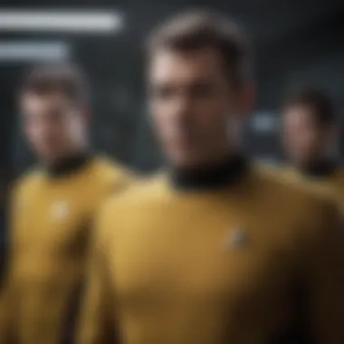 Evolution of Star Trek Uniform Colors through Series