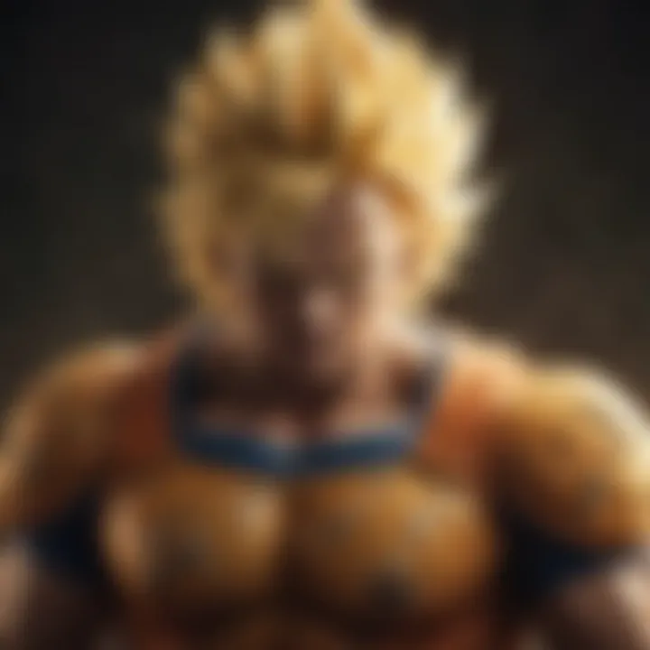 Transformation of Heroic Warrior into Legendary Super Saiyan