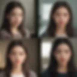 A detailed illustration showcasing the transformation of webtoon panels into K-drama scenes.