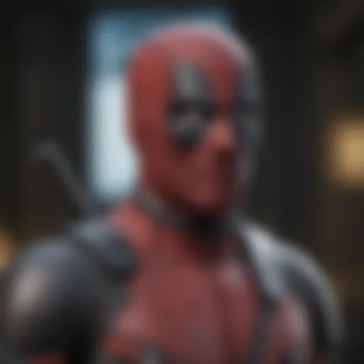 Unique portrayal of Deadpool character