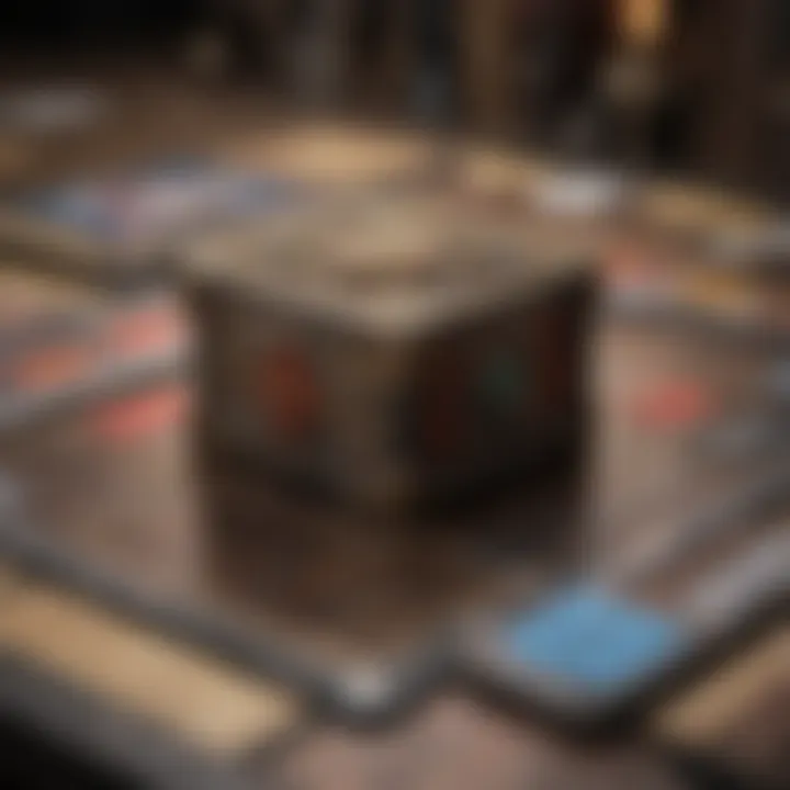 A strategic deck layout showcasing various cards