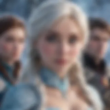 Frozen Characters Group Cosplay