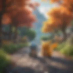 Vibrant Pokemon World