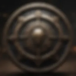 Warrior emblem representing strength and power