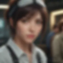 An engaging scene from Steins;Gate showcasing its unique animation style