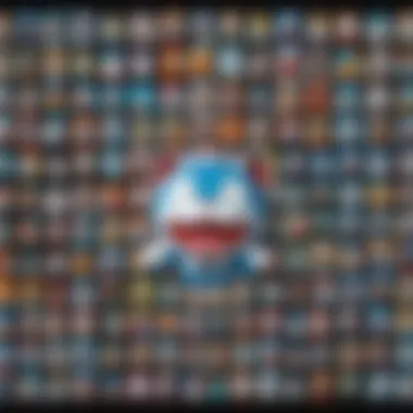 Doraemon Streaming Platforms A collage of streaming platform logos that offer Doraemon episodes