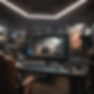 Technical setup for optimal viewing experience