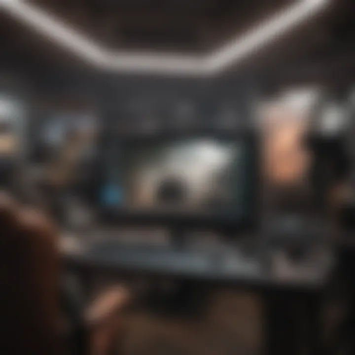 Technical setup for optimal viewing experience