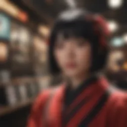 A collage of streaming platforms showcasing Kakegurui