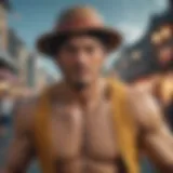 A vibrant scene from One Piece Remastered showcasing iconic characters.