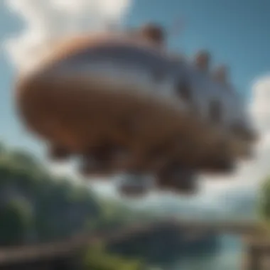 Whimsical Airships Whimsical Airships in Ghibli Films