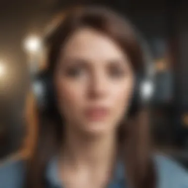 Cultural Impact: YouTubers Redefining Voice Acting Visual metaphor illustrating the influence and reach of YouTubers in shaping pop culture through voice acting